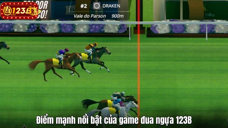 Điểm mạnh nổi bật của game đua ngựa 123B