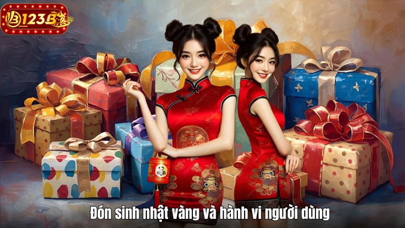 Đón sinh nhật vàng và hành vi người dùng