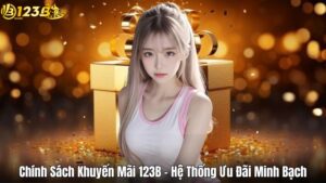 Chính Sách Khuyến Mãi 123B – Hệ Thống Ưu Đãi Minh Bạch